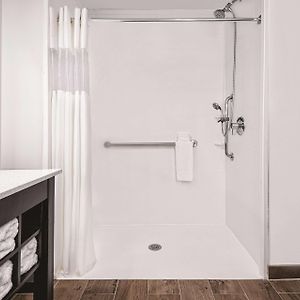 Queen Room Two Queen Beds Roll Shower Mobility or Hearing Accessible Non-Smoking